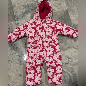 Trespass Pink Baby Snowsuit